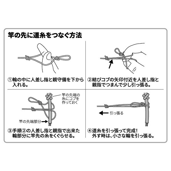 ハゼ簡単玉ウキ仕掛セット【ハゼ釣り仕掛/ウキ釣り/のべ竿】